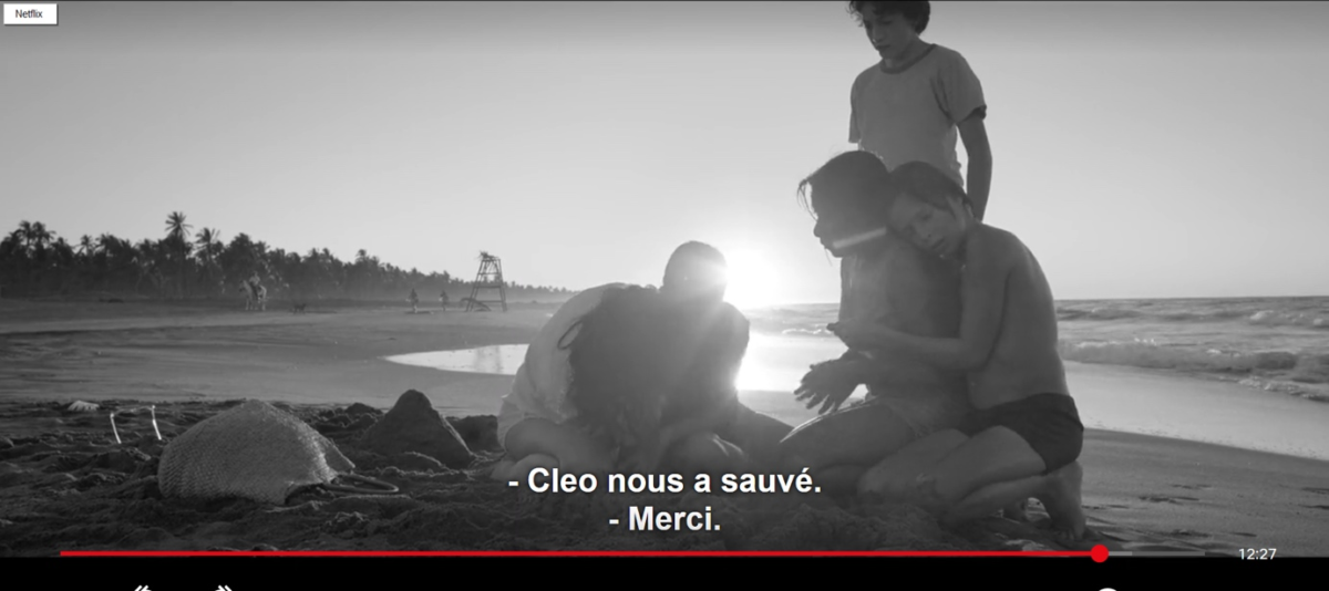 Roma subtitulado frances errores